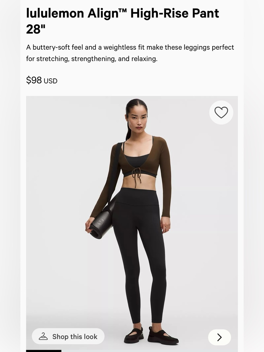 Lululemon align leggings